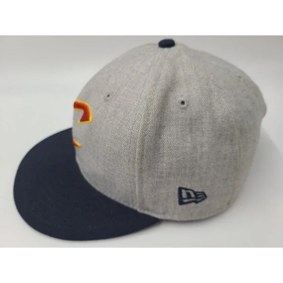 Cleveland Cavaliers New Era 9Fifty Snapback Hat Cap Men NBA Basketball Gray Blue - Picture 5 of 16